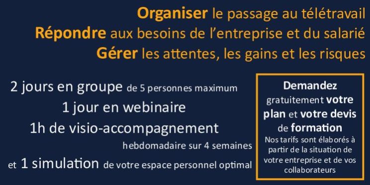 télétravailflyer le télétravail en Suisse et ergonomie pour performance